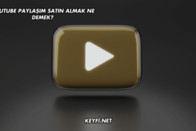 YouTube Paylaşım Satın Almak Ne Demek?