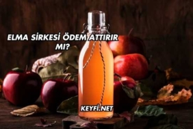 Elma Sirkesi Ödem Attırır mı?